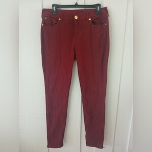 True Religion Jennie Red jeans.